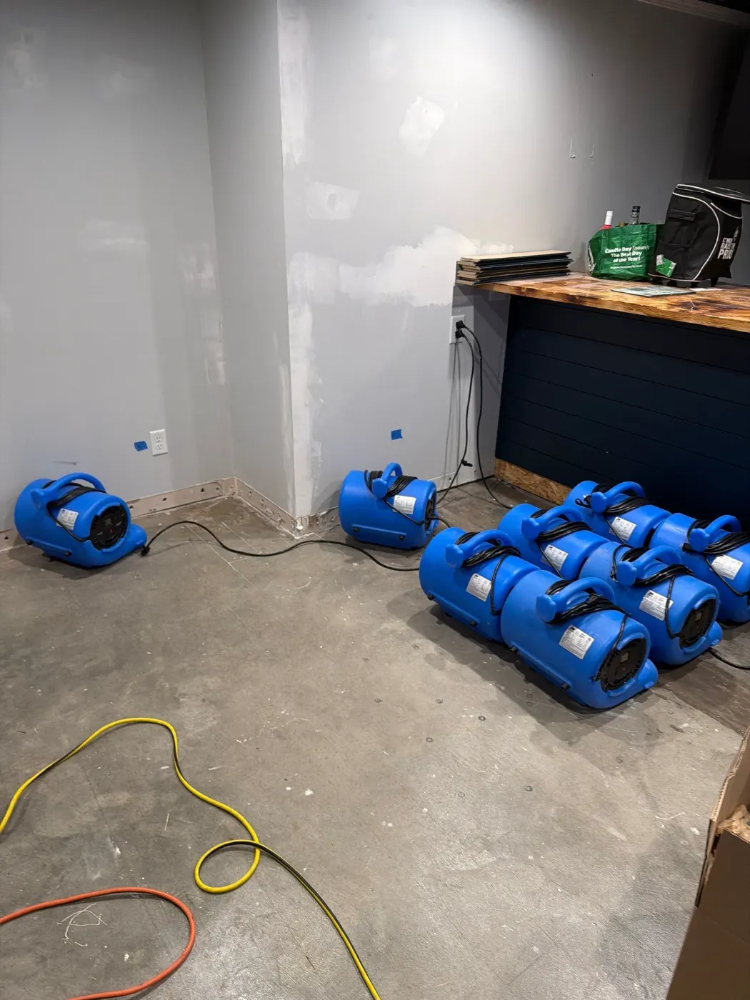 Water damage restoration by Heritage Lake Water Restoration near Mooresville, IN